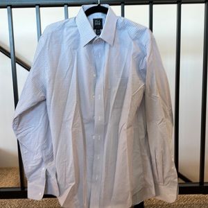 Light blue Joseph A Bank button up